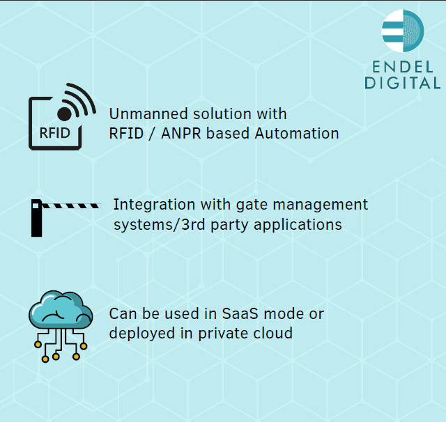 Unmanned Solution with RFID / ANPR Based Automation